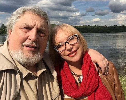 Надежда Лукашевич и Ян Бруштейн отмечают изумрудную свадьбу